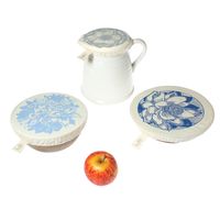 Halo Dish Covers Set of 3 | African Flowers